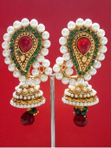 Polki Earrings